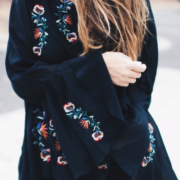 Embroidered Top - Picture 1 of 4